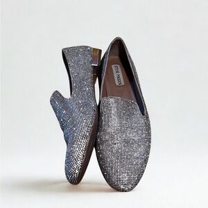 Steve Madden Rhinestone Loafers